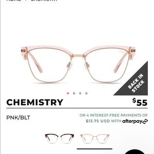 Quay Pink Bluelight Glasses